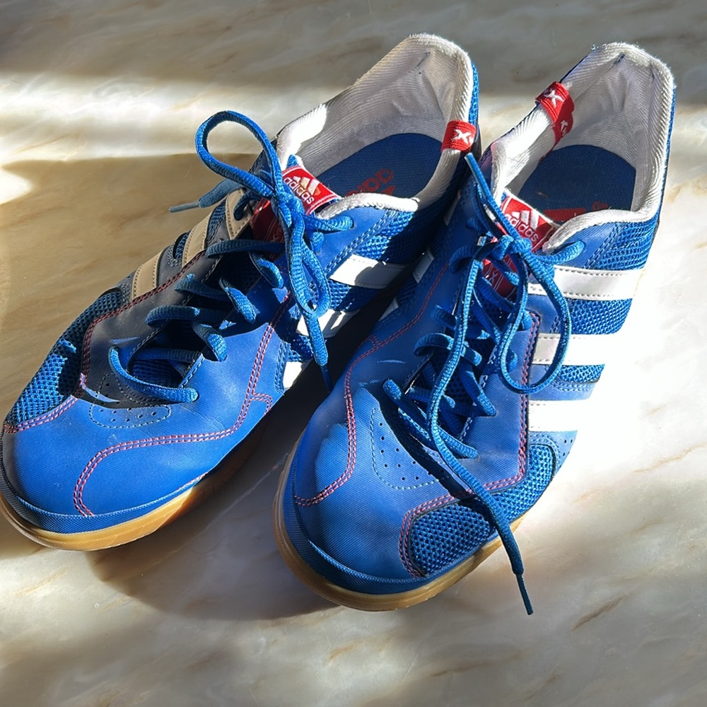 Adidas X vs X AdiPRENE Men’s 2009 Blue 3 White Stripes Sneakers Sz 8.5 - Picture 2 of 15